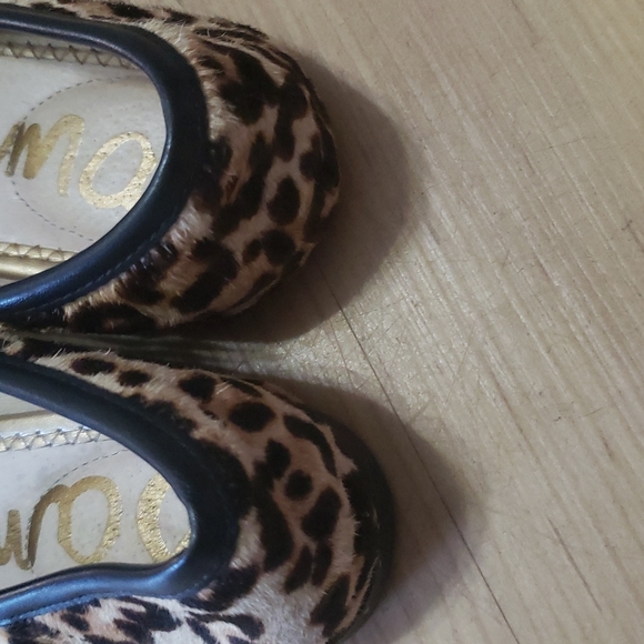 Sam Edelman Animal Print Cowhide Loafers 6.5 - Picture 4 of 7